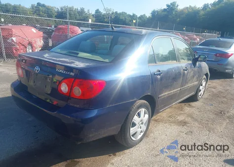 2006 Toyota Corolla Le из США, поврежденный, VIN 2T1BR30E06C694375